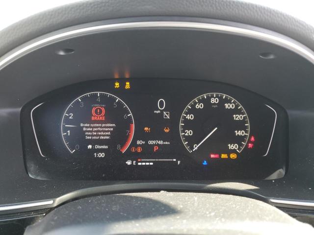 19XFL1H78PE015520 - 2023 HONDA CIVIC EXL შავი ფოტო 9