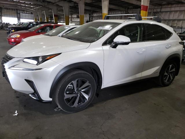 JTJBJRBZ0K2114588 - 2019 LEXUS NX 300H WHITE photo 1