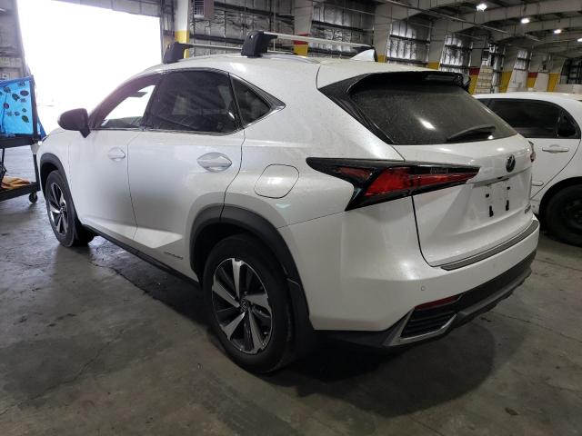 JTJBJRBZ0K2114588 - 2019 LEXUS NX 300H WHITE photo 2