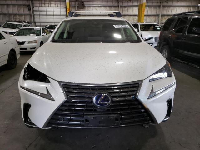 JTJBJRBZ0K2114588 - 2019 LEXUS NX 300H WHITE photo 5