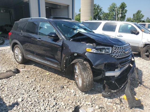 1FMSK8FH9LGA45881 - 2020 FORD EXPLORER LIMITED შავი ფოტო 4