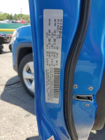 3C4NJDBB0KT723507 - 2019 JEEP COMPASS LATITUDE BLUE photo 12