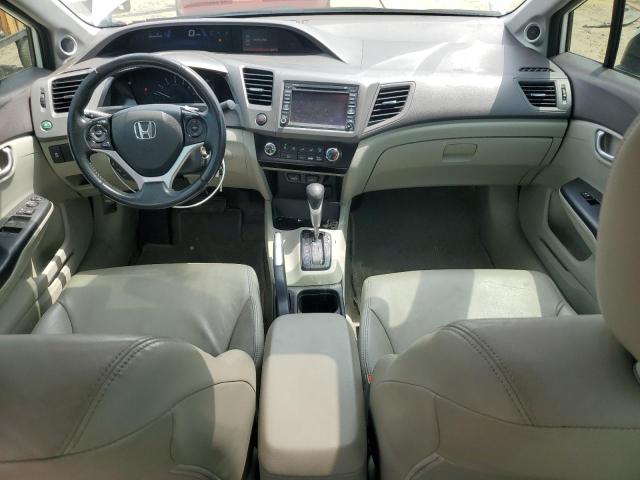 2HGFB2F92CH552025 - 2012 HONDA CIVIC EXL თეთრი ფოტო 8