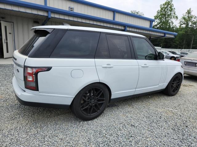 SALGS2FV4HA339544 - 2017 LAND ROVER RANGE ROVE HSE WHITE photo 3