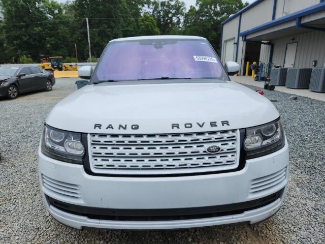 SALGS2FV4HA339544 - 2017 LAND ROVER RANGE ROVE HSE WHITE photo 5