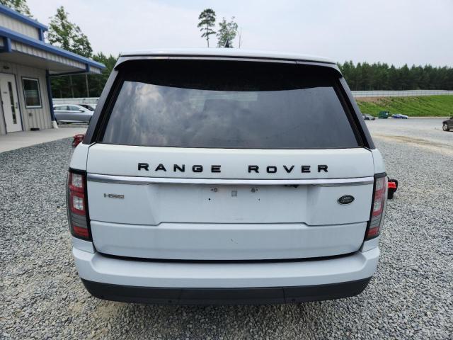SALGS2FV4HA339544 - 2017 LAND ROVER RANGE ROVE HSE WHITE photo 6