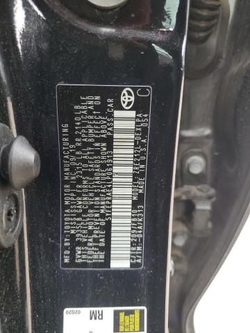 5YFEPRAE4LP061913 - 2020 TOYOTA COROLLA LE 黑色 照片 12