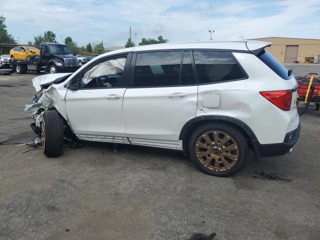 5FNYF8H50PB022799 - 2023 HONDA PASSPORT EXL WHITE photo 2