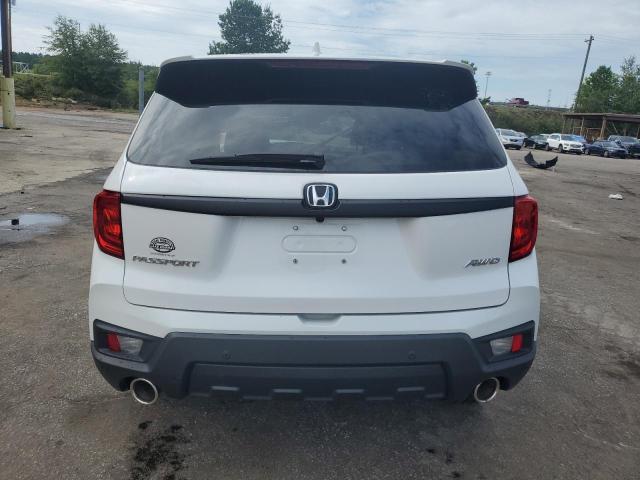 5FNYF8H50PB022799 - 2023 HONDA PASSPORT EXL WHITE photo 6