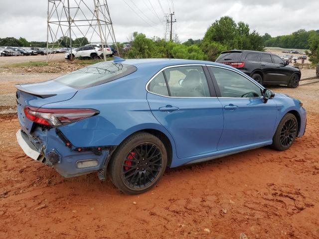 4T1T11AK5PU184902 - 2023 TOYOTA CAMRY SE NIGHT SHADE BLUE photo 3