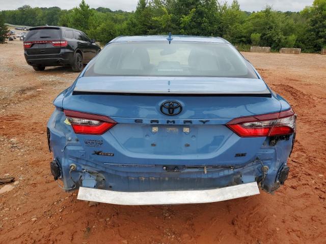 4T1T11AK5PU184902 - 2023 TOYOTA CAMRY SE NIGHT SHADE BLUE photo 6