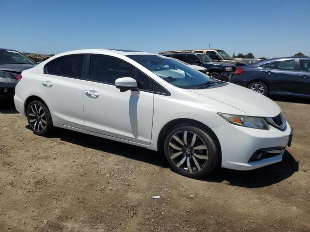 19XFB2F99EE204235 - 2014 HONDA CIVIC EXL თეთრი ფოტო 4
