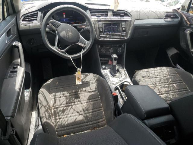 3VV1B7AXXNM045651 - 2022 VOLKSWAGEN TIGUAN S WHITE photo 8
