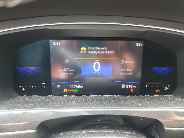 3VV1B7AXXNM045651 - 2022 VOLKSWAGEN TIGUAN S WHITE photo 9