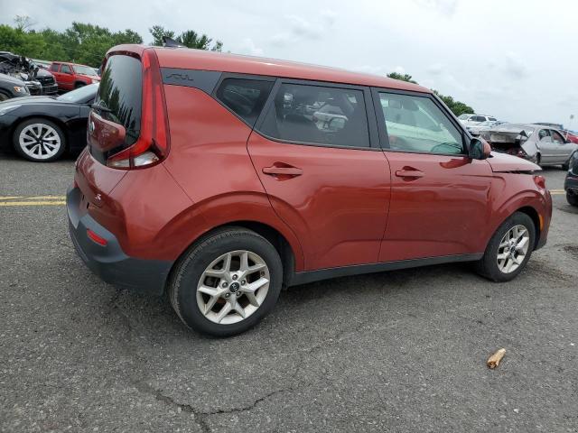 KNDJ23AU8L7078443 - 2020 KIA SOUL LX ORANGE photo 3