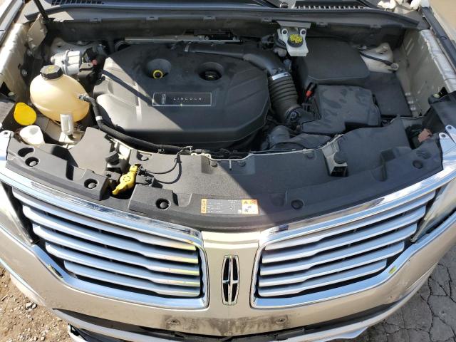 5LMCJ2D92HUL71432 - 2017 LINCOLN MKC SELECT TAN photo 12