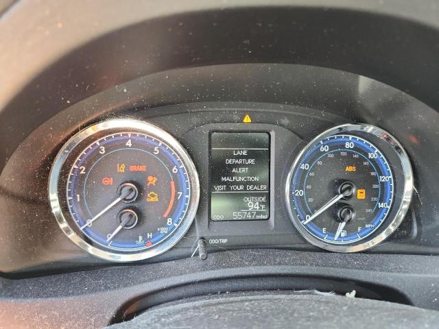 2T1BURHE6KC233861 - 2019 TOYOTA COROLLA L BLACK photo 9