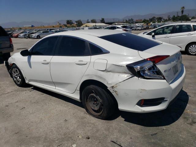 2HGFC2F55JH543133 - 2018 HONDA CIVIC LX WHITE photo 2