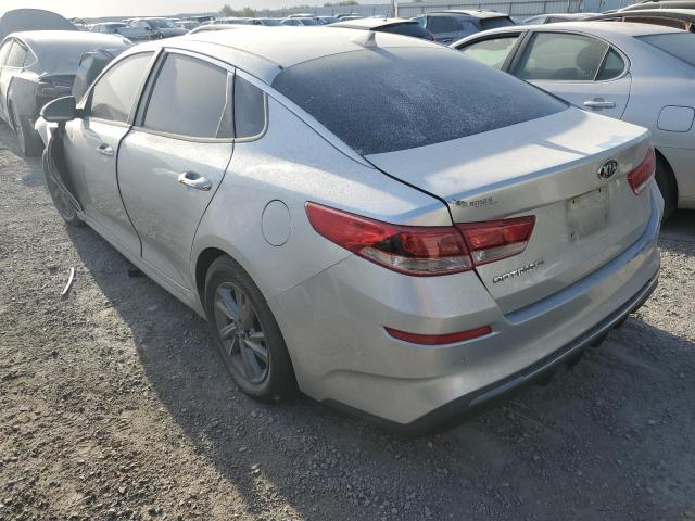 5XXGT4L38KG305184 - 2019 KIA OPTIMA LX SILVER photo 2