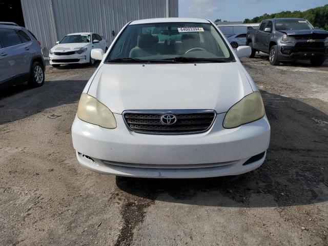 2T1BR32E75C554626 - 2005 TOYOTA COROLLA CE WHITE photo 5