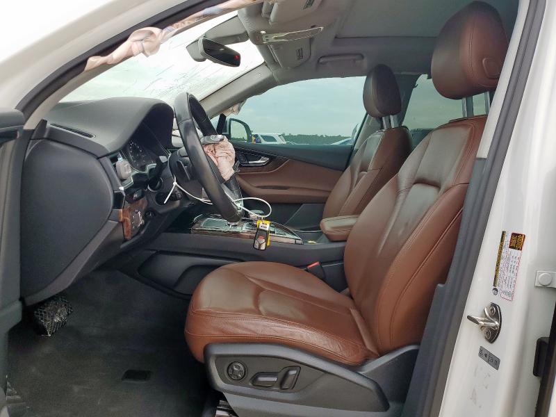 WA1LAAF75HD012681 - 2017 AUDI Q7 PREMIUM PLUS WHITE photo 7