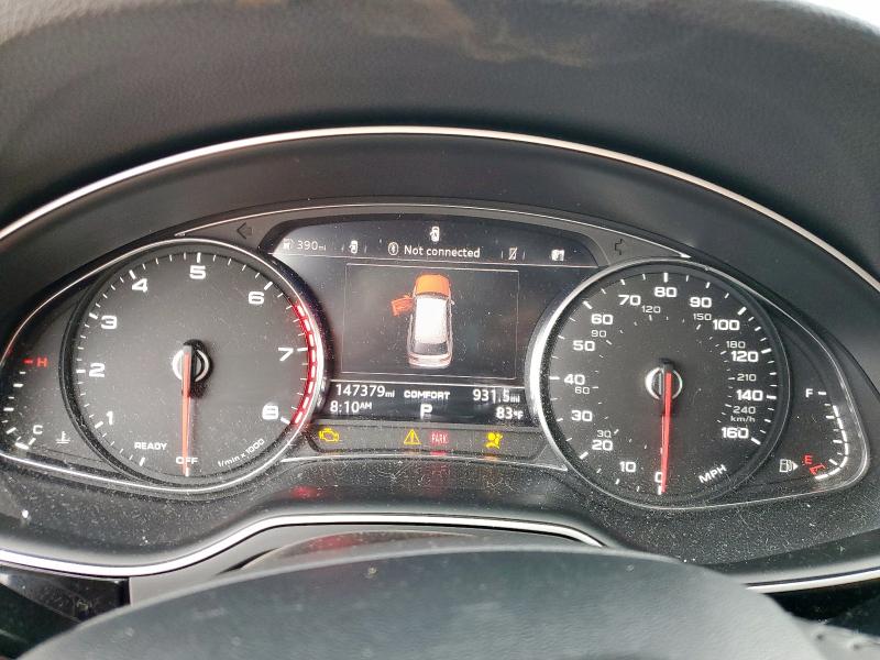 WA1LAAF75HD012681 - 2017 AUDI Q7 PREMIUM PLUS WHITE photo 9