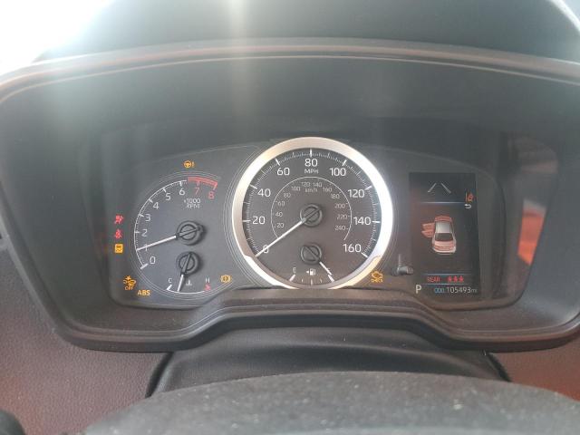 JTDEPRAE4LJ044789 - 2020 TOYOTA COROLLA LE Սև լուսանկար 9