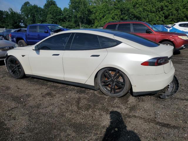 5YJSA1CG2DFP25370 - 2013 TESLA MODEL S 白色 照片 2