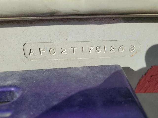 APC2T178I203 - 2003 AFTR BOAT თეთრი ფოტო 10