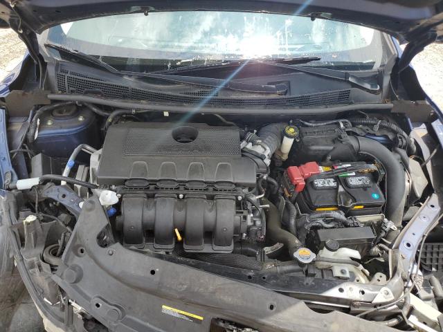 3N1AB7AP5KY362078 - 2019 NISSAN SENTRA S BLUE photo 11