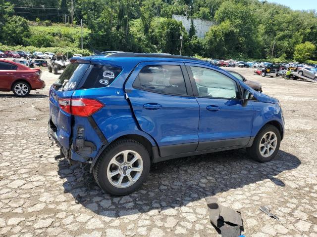 MAJ6P1UL3JC162839 - 2018 FORD ECOSPORT SE BLUE photo 3