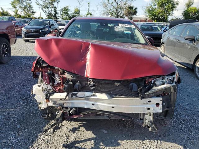 4T1B11HK7JU612512 - 2018 TOYOTA CAMRY L RED photo 5