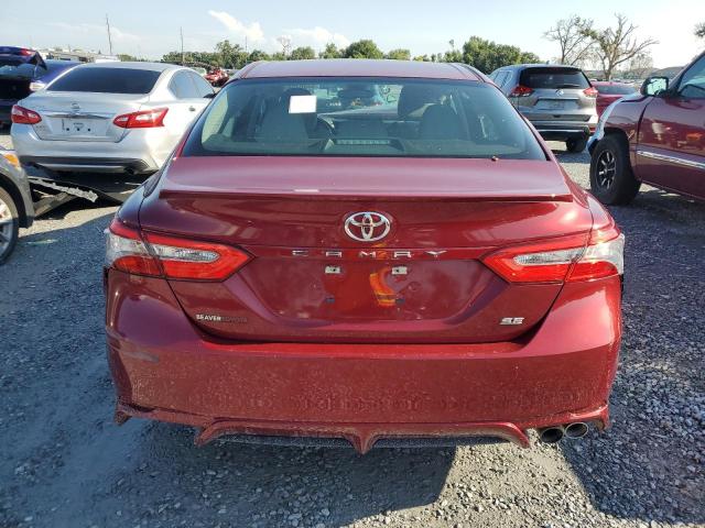 4T1B11HK7JU612512 - 2018 TOYOTA CAMRY L RED photo 6