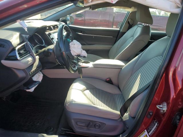 4T1B11HK7JU612512 - 2018 TOYOTA CAMRY L RED photo 7