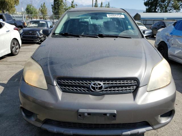 2T1KR32E58C720016 - 2008 TOYOTA COROLLA MA XR GRAY photo 5