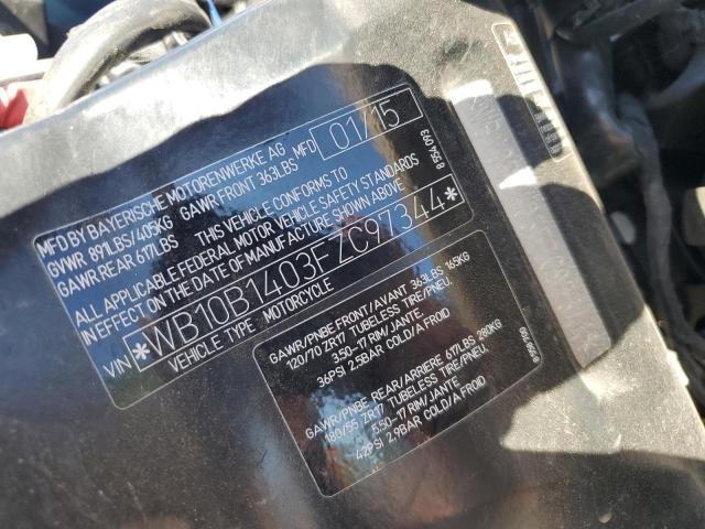 WB10B1403FZC97344 - 2015 BMW F800 R BLUE photo 8