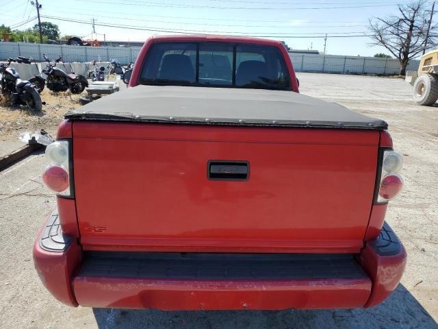 1GCCS14H838182694 - 2003 CHEVROLET S TRUCK S10 RED photo 6