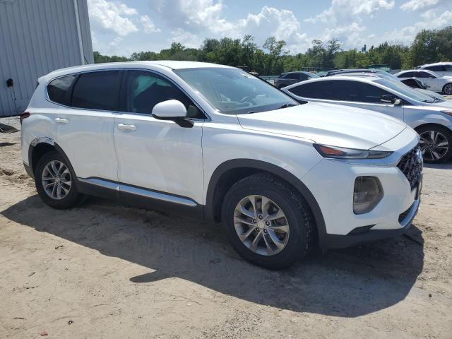 5NMS23AD4KH010071 - 2019 HYUNDAI SANTA FE SE WHITE photo 4