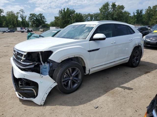 1V2ME2CA8MC238779 - 2021 VOLKSWAGEN ATLAS CROS SE თეთრი ფოტო 1