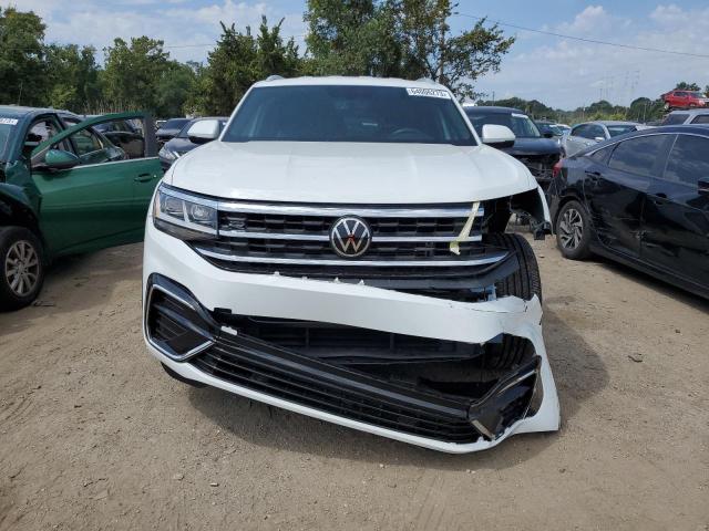 1V2ME2CA8MC238779 - 2021 VOLKSWAGEN ATLAS CROS SE თეთრი ფოტო 5