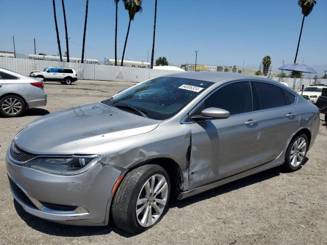 1C3CCCAB1FN608339 - 2015 CHRYSLER 200 LIMITED SILVER photo 1