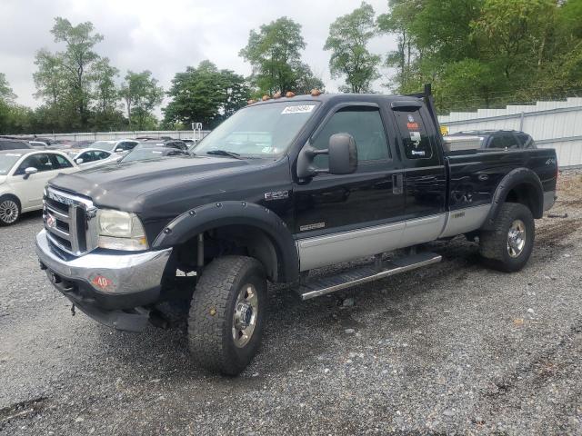 1FTNX21P84EB30965 - 2004 FORD F250 SUPER DUTY BLACK photo 1