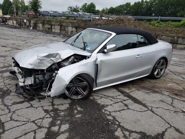 WAUCGAFH6EN003424 - 2014 AUDI S5 PREMIUM PLUS SILVER photo 1