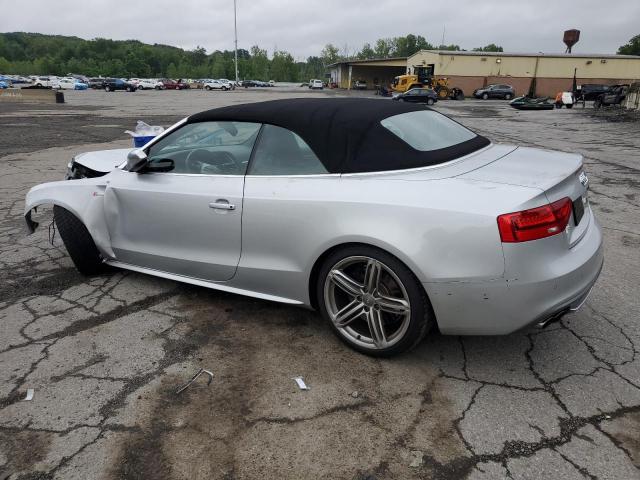 WAUCGAFH6EN003424 - 2014 AUDI S5 PREMIUM PLUS SILVER photo 2