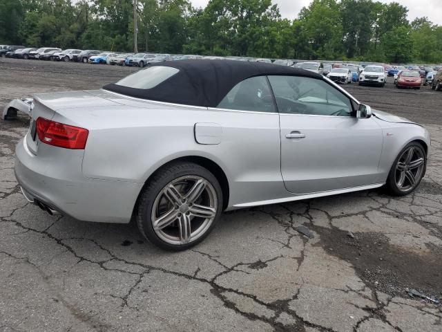 WAUCGAFH6EN003424 - 2014 AUDI S5 PREMIUM PLUS SILVER photo 3
