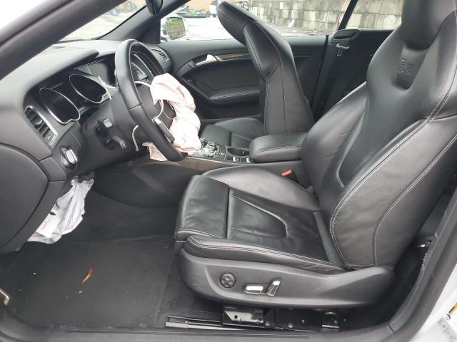 WAUCGAFH6EN003424 - 2014 AUDI S5 PREMIUM PLUS SILVER photo 7