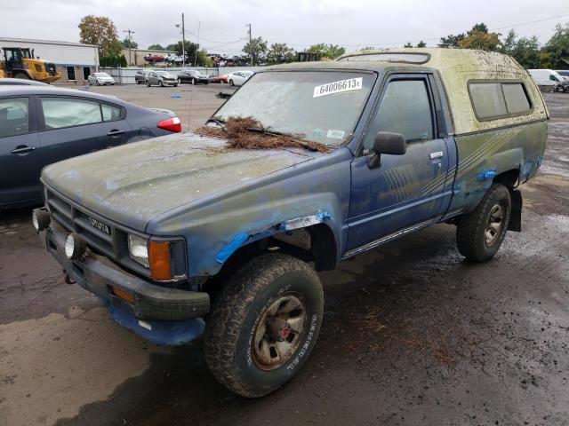 JT4RN63R9H0151985 - 1987 TOYOTA PICKUP 4X4 RN63 STD BLUE photo 1