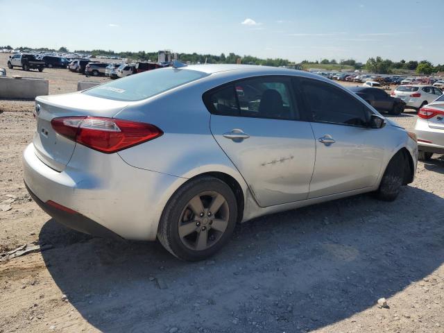 KNAFK4A66F5310497 - 2015 KIA FORTE LX SILVER photo 3