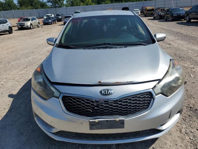 KNAFK4A66F5310497 - 2015 KIA FORTE LX SILVER photo 5