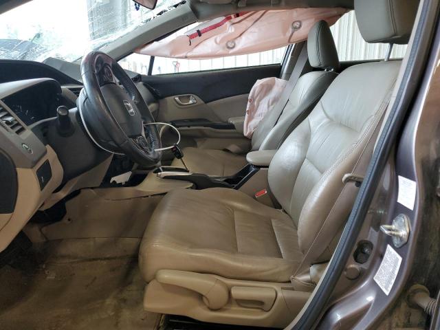 19XFB2F97CE073559 - 2012 HONDA CIVIC EXL 棕色 照片 7